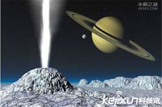 NASA称土卫二或存在生命 实质性依据呈现