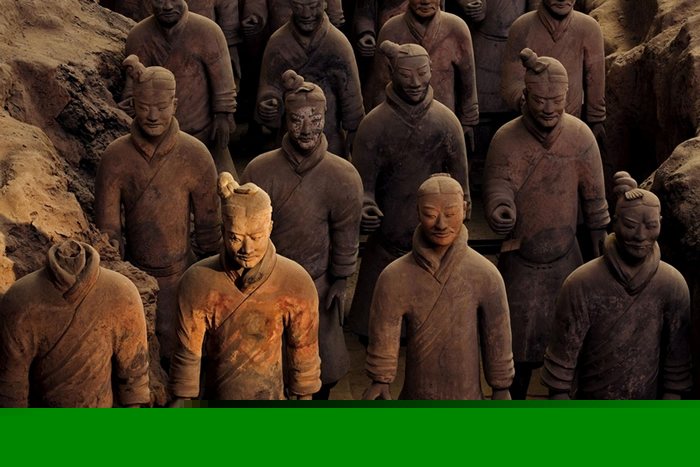 兵马俑的任务在于侍奉死后的秦始皇。 PHOTOGRAPH BY IRA BLOCK, NAT GEO IMAGE COLLECTION