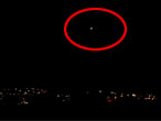 香港夜景中的ufo 萤火虫?